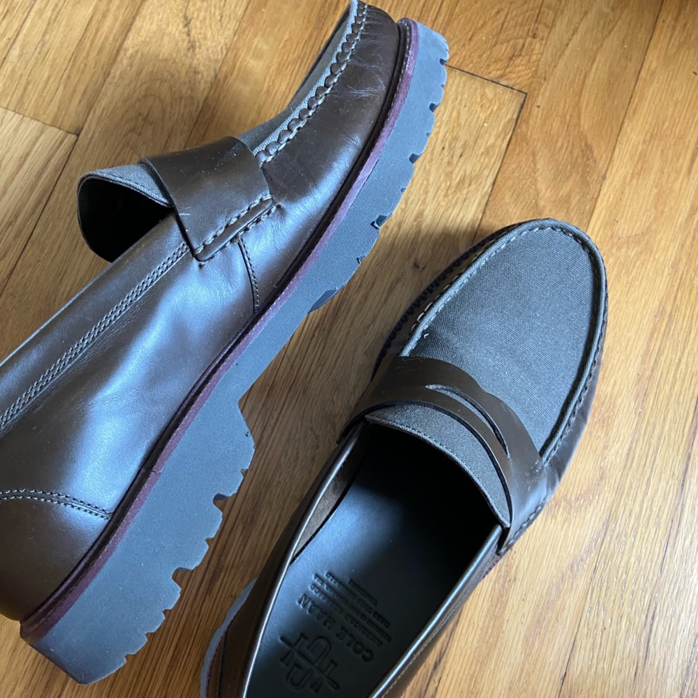 Cole Haan Men’s Loafers in Deep Olive